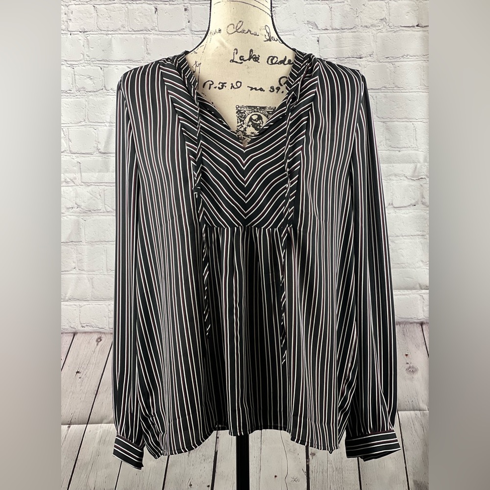Loft striped blouse